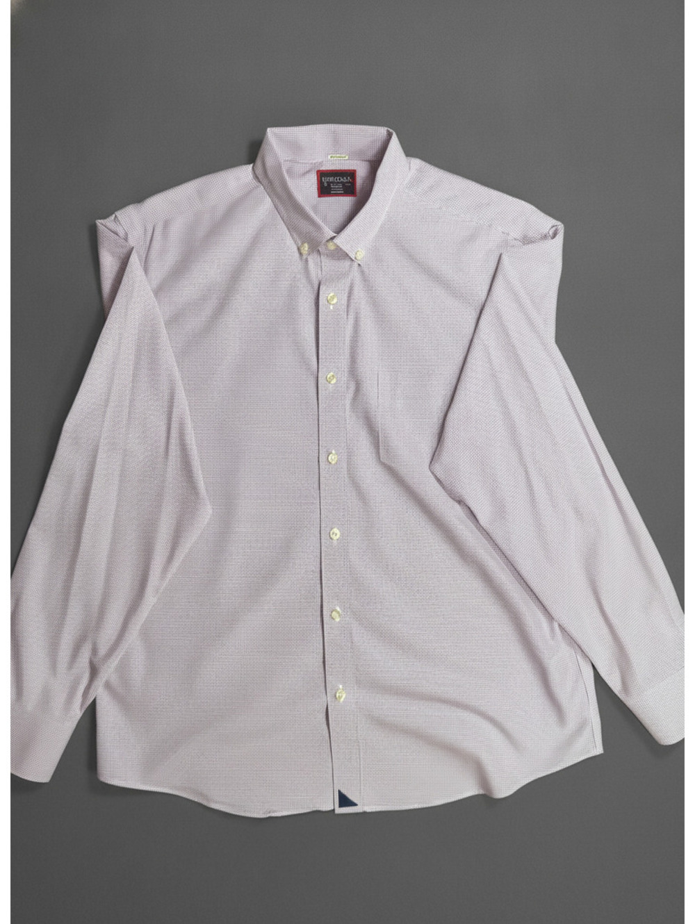 Untuckit Men's Light Purple Button-Down Dress Shirt - Size L